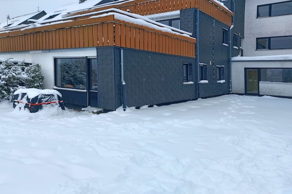 Foto van Modern appartement in Winterberg vlakbij het skigebied - ExteriorWinter