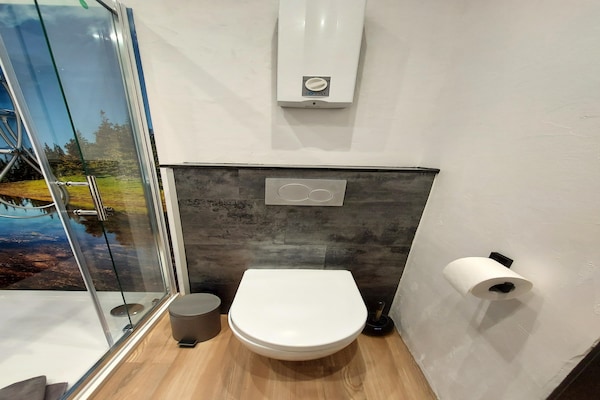 Foto van Modern appartement in Winterberg vlakbij het skigebied - BathRoom
