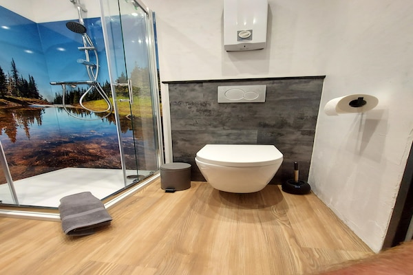 Foto van Modern appartement in Winterberg vlakbij het skigebied - BathRoom