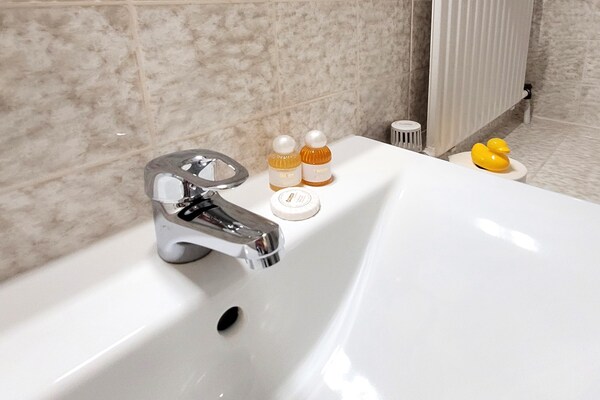 Foto van Appartement in Winterberg bij Golf & Skilift - Vakantiehuis in Winterberg - BathRoom