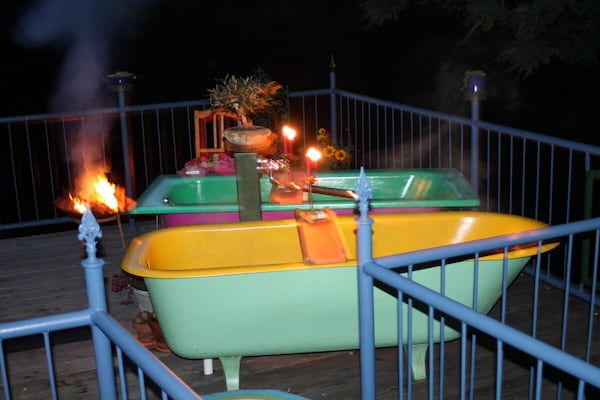 Foto van Blauwe paalwoning - Vakantiehuis in Kösslarn - Untagged