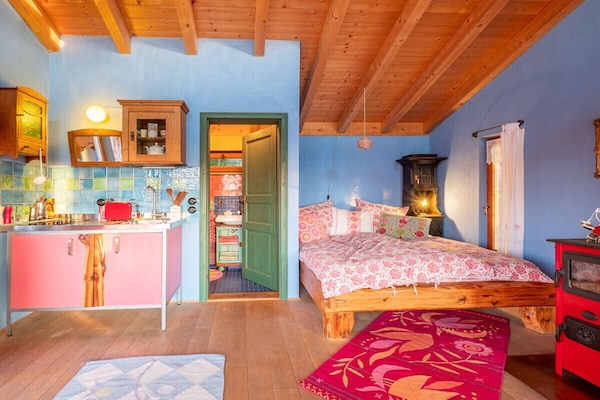 Foto van Blauwe paalwoning - Vakantiehuis in Kösslarn - Untagged