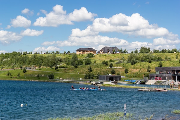 Foto van Seepark Auenhain aan de Markkleeberger See in Markkleeberg - AreaSummer1KM
