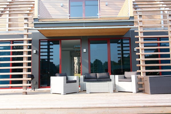Foto van Chalet in Wendorf - Vakantiehuis in Wendorf - TerraceBalcony