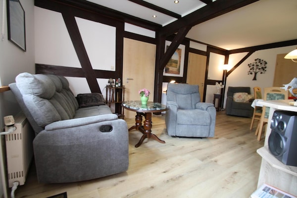 Foto van Vakantieappartement in het mooie eilandstadje Malchow - LivingRoom