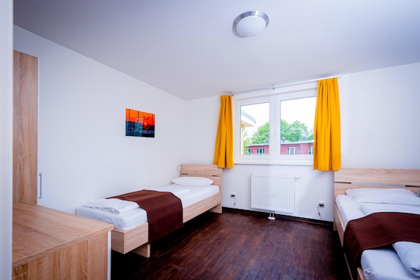 Foto van Rijtjeshuis in de badplaats Dampland aan de Oostzee - BedRoom