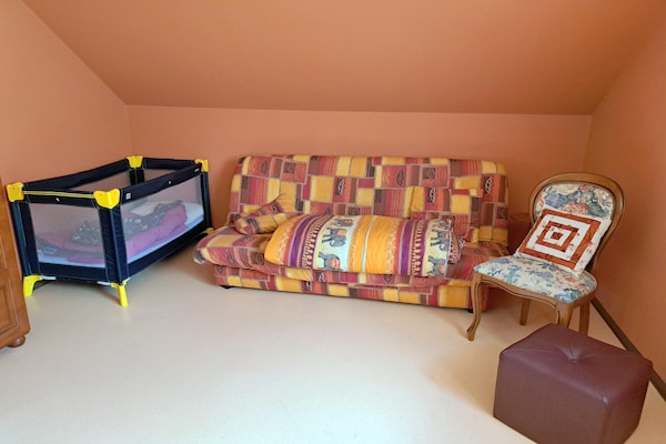 Foto van Huis in de Vogezen bij Kasteel Lichtenberg - Vakantiehuis in Reipertswiller - BedRoom