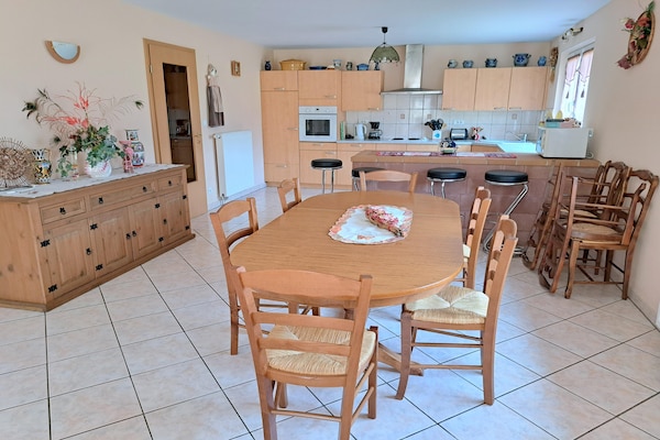 Foto van Huis in de Vogezen bij Kasteel Lichtenberg - Vakantiehuis in Reipertswiller - DiningRoom