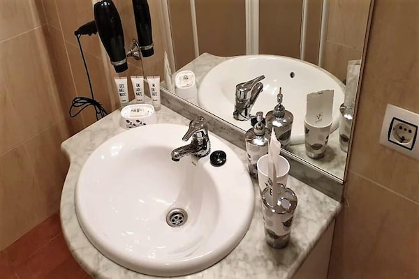 Foto van Appartement aan het strand met zwembad in Villaricos - BathRoom