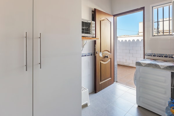 Foto van Villa aan het zwembad aan de Costa de la Luz - Vakantiehuis in Sanlúcar de Barrameda - Facilities