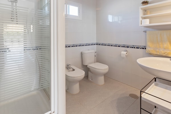 Foto van Villa aan het zwembad aan de Costa de la Luz - Vakantiehuis in Sanlúcar de Barrameda - BathRoom