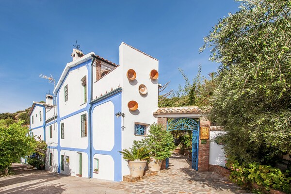 Foto van Cottage in Rute met zwembad en uitzicht - Vakantiehuis in Rute - ExteriorSummer