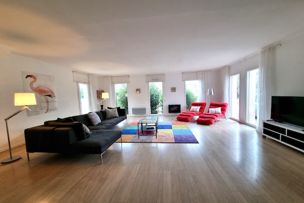 Foto van Villa in Castelnau d'Aude met Zwembad - Vakantiehuis in Castelnau d'Aude - LivingRoom