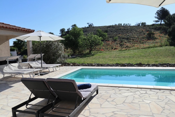 Foto van Villa in Castelnau d'Aude met Zwembad - Vakantiehuis in Castelnau d'Aude - PoolOfHouse