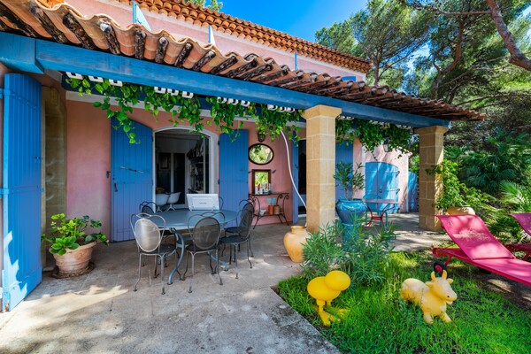 Foto van Villa in Martigues bij Middellandse Zee - Vakantiehuis in Martigues - TerraceBalcony