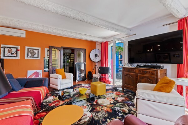 Foto van Villa in Martigues bij Middellandse Zee - Vakantiehuis in Martigues - LivingRoom