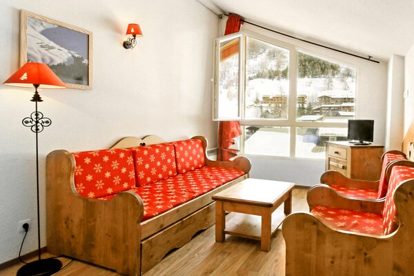 Foto van Zonnig verblijf in de Alpen voor vier personen - Vakantiehuis in Allos - LivingRoom