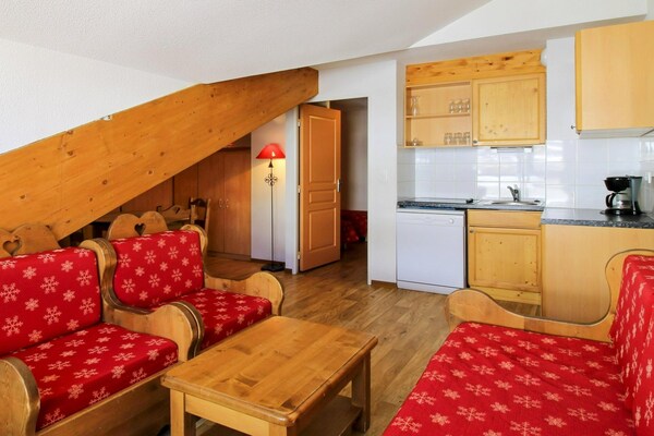 Foto van Zonnig verblijf in de Alpen voor vier personen - Vakantiehuis in Allos - LivingRoom