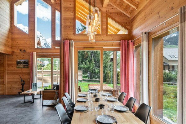 Foto van Marmottant Residence voor negen personen - Vakantiehuis in LE MONETIER LES BAINS - ExteriorSummer