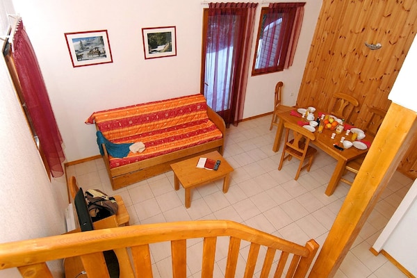 Foto van Chalet in Frankrijk bij Skipistes - Vakantiehuis in Le Dévoluy - LivingRoom