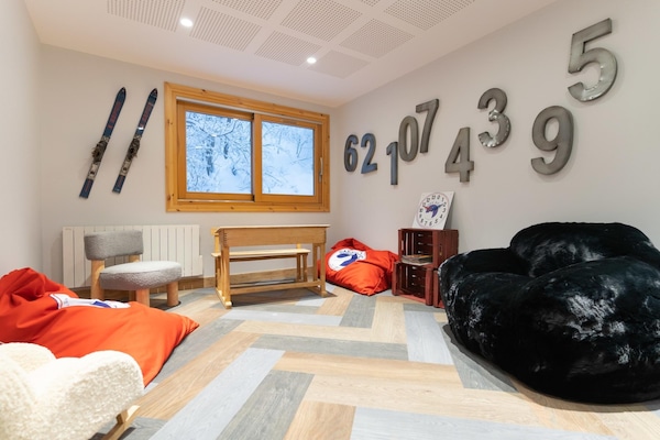 Foto van Ruim appartement in resort Chantemerle - Vakantiehuis in Saint Chaffrey - RecreationRoom
