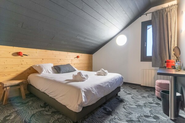 Foto van Appartement in Chantemerle bij Serre Chevalier - Vakantiehuis in SAINT CHAFFREY - BedRoom
