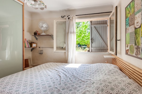 Foto van Rustige villa in Mougins - Vakantiehuis in Mougins - BedRoom
