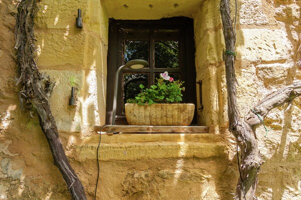 Foto van Grote boerderij met privétuin - Vakantiehuis in Nantheuil - Ambiance