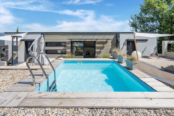 Foto van Elegante villa met privézwembad - Vakantiehuis in Les Vans - PoolOfHouse