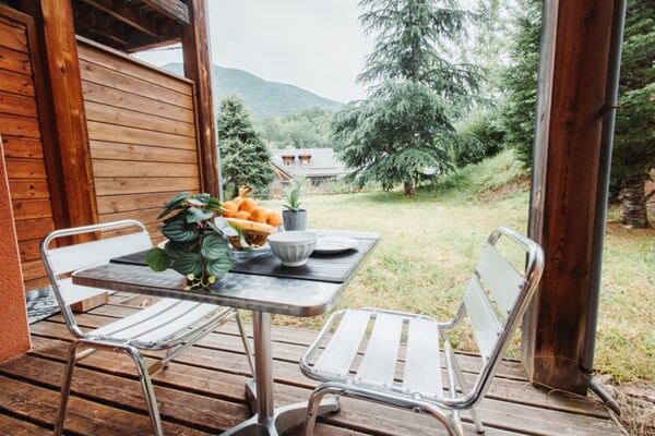 Foto van Appartement nabij het thermaalbad van Couloubret - Vakantiehuis in Ax‑les‑Thermes - TerraceBalcony