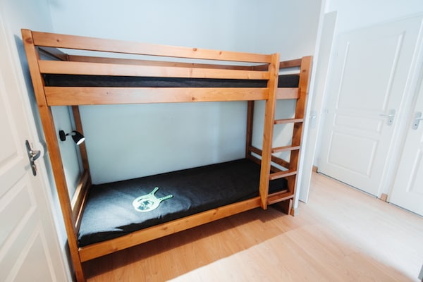 Foto van Appartement met 2 slaapkamers en airconditioning - Vakantiehuis in Ax‑les‑Thermes - BedRoom