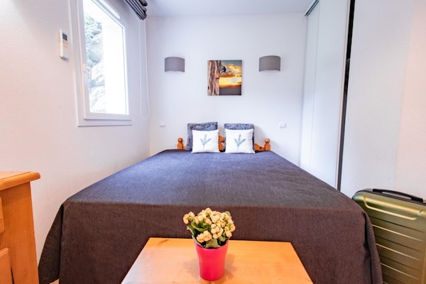 Foto van Appartement met 2 slaapkamers en airconditioning - Vakantiehuis in Ax‑les‑Thermes - BedRoom