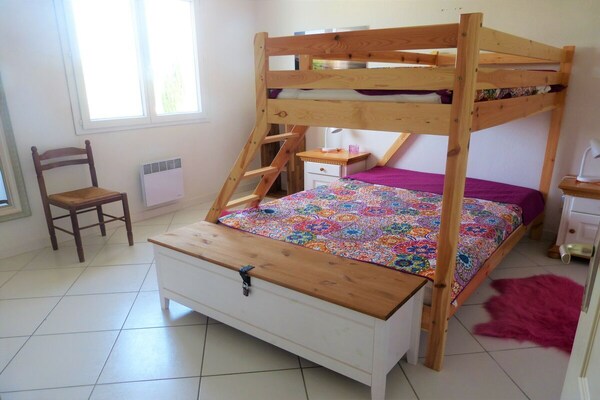 Foto van Mas Bellevue Comfortabel vakantiehuis - Vakantiehuis in St. Pierre-la-mer - BedRoom