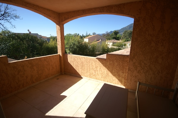 Foto van Villa in Moriani-Plage met Zeezicht - Vakantiehuis in Moriani-Plage - TerraceBalcony