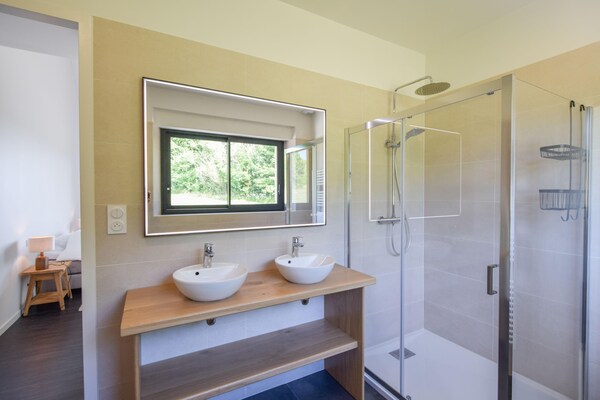 Foto van Charme en comfort in de Dordogne - Vakantiehuis in St. Medard D'excideuil - BathRoom