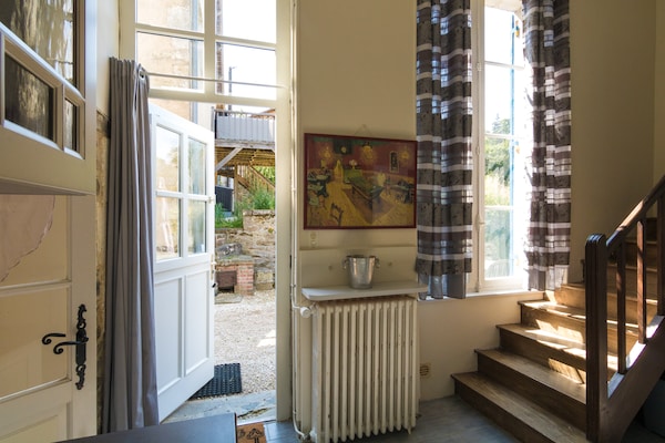 Foto van Cottage in Chaleix bij bos en meer - Vakantiehuis in Chalais - Kitchen