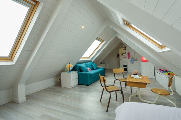 Foto van Ruim vakantiehuis met verwarmd binnenzwembad - Vakantiehuis in Plouguin - BedRoom