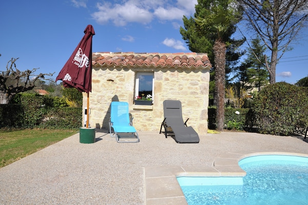 Foto van Luxe villa met privézwembad - Vakantiehuis in St Victor de Malcap - PoolOfHouse
