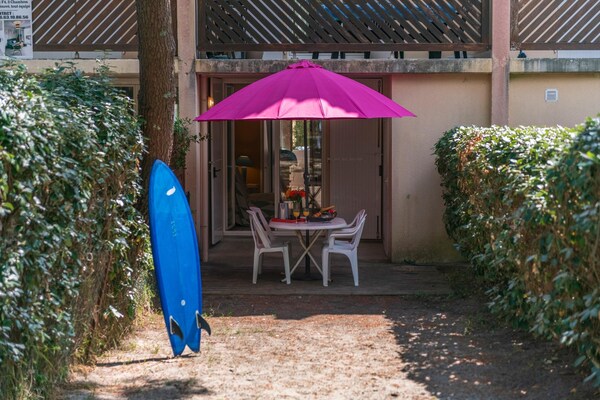 Foto van Appartement met terras in Carcans - Vakantiehuis in Carcans - TerraceBalcony
