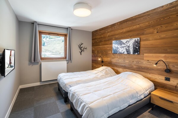 Foto van Basis voor 8 personen nabij de pistes van Alpe d'Huez - BedRoom