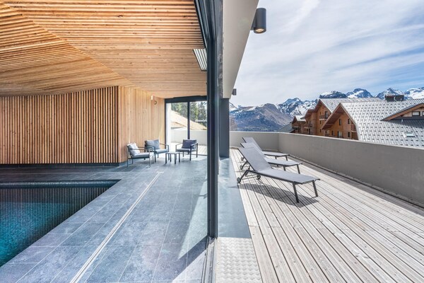 Foto van Basis voor 8 personen nabij de pistes van Alpe d'Huez - PoolOfHouse