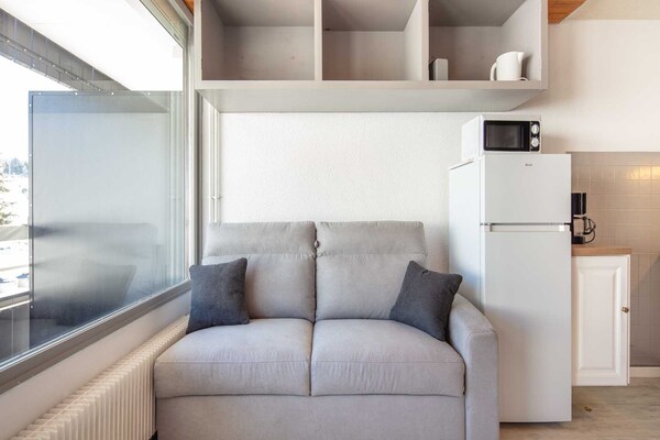 Foto van Alpenschuilplaats met balkon - Vakantiehuis in Chamrousse - LivingRoom