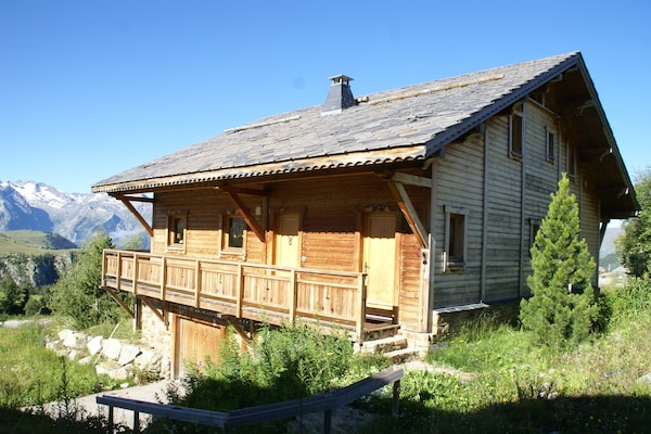 Foto van Gezellige luxe in Alpe d'Huez - Vakantiehuis in Huez - ExteriorSummer