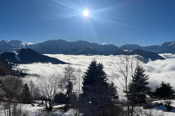 Foto van Appartement in Éclose met Bergzicht - Vakantiehuis in Huez - AreaWinter20KM