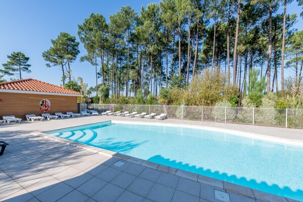 Foto van Appartement met toegang tot het zwembad - Vakantiehuis in Parentis-en-Born - PoolOfHouse