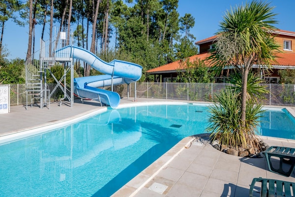 Foto van Appartement met toegang tot het zwembad - Vakantiehuis in Parentis-en-Born - PoolOfHouse