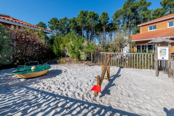 Foto van Appartement met toegang tot het zwembad - Vakantiehuis in Parentis-en-Born - Facilities