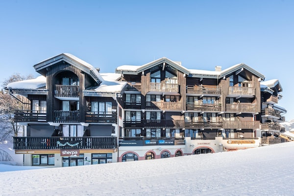 Foto van Centraal gelegen verblijf in de Alpen voor 5 personen in Morillon - ExteriorWinter