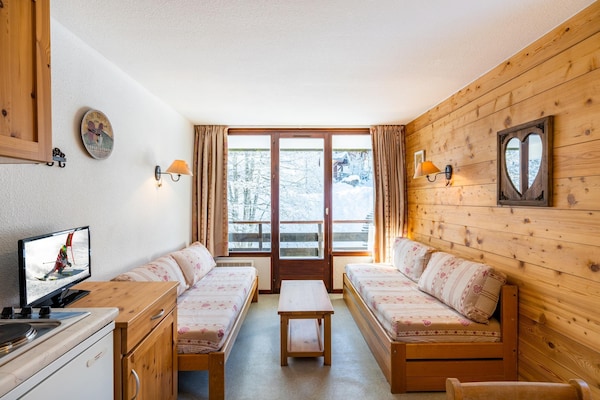 Foto van Centraal gelegen verblijf in de Alpen voor 5 personen in Morillon - LivingRoom