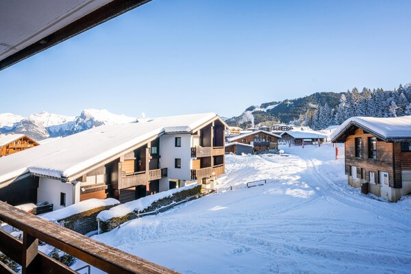 Foto van Centraal gelegen verblijf in de Alpen voor 5 personen in Morillon - TerraceBalcony